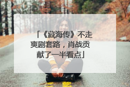 《藏海传》不走爽剧套路，肖战贡献了一半看点