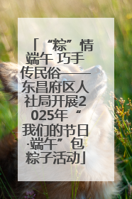 “粽”情端午 巧手传民俗——东昌府区人社局开展2025年“我们的节日·端午”包粽子活动