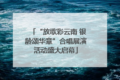 “放歌彩云南 银龄颂华章”合唱展演活动盛大启幕