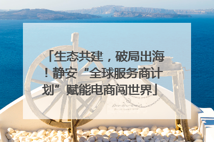 生态共建，破局出海！静安“全球服务商计划”赋能电商闯世界