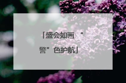 盛会如画 “警”色护航