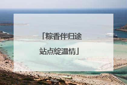 粽香伴归途 站点绽温情