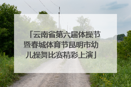 云南省第六届体操节暨春城体育节昆明市幼儿操舞比赛精彩上演