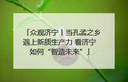 众观济宁丨当孔孟之乡遇上新质生产力 看济宁如何“智造未来”