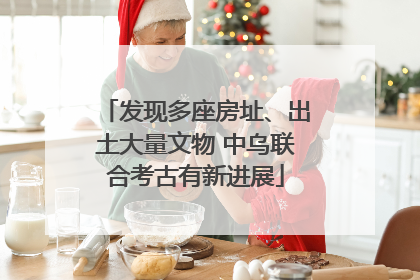 发现多座房址、出土大量文物 中乌联合考古有新进展