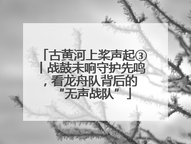 古黄河上桨声起③丨战鼓未响守护先鸣，看龙舟队背后的 “无声战队”