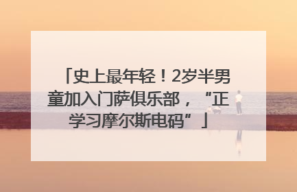 史上最年轻！2岁半男童加入门萨俱乐部，“正学习摩尔斯电码”
