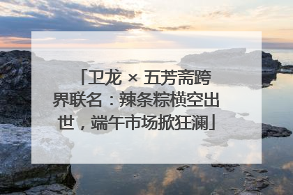 卫龙 × 五芳斋跨界联名：辣条粽横空出世，端午市场掀狂澜