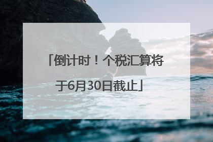 倒计时！个税汇算将于6月30日截止