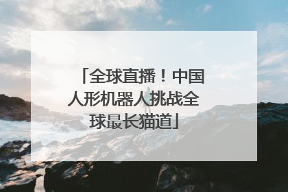 全球直播！中国人形机器人挑战全球最长猫道