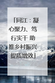 同江：凝心聚力、笃行实干 助推乡村振兴提质增效