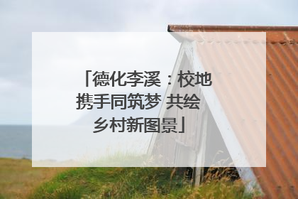 德化李溪：校地携手同筑梦 共绘乡村新图景