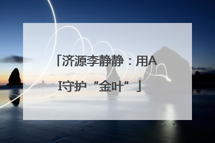 济源李静静：用AI守护“金叶”