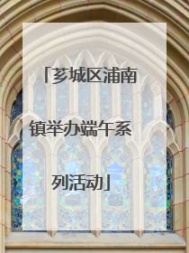 芗城区浦南镇举办端午系列活动
