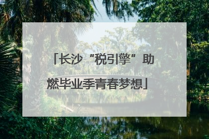 长沙“税引擎”助燃毕业季青春梦想