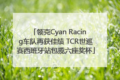 领克Cyan Racing车队再获佳绩 TCR世巡赛西班牙站包揽六座奖杯