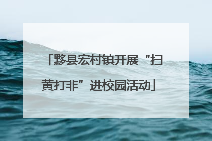 黟县宏村镇开展“扫黄打非”进校园活动