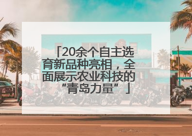 20余个自主选育新品种亮相，全面展示农业科技的“青岛力量”